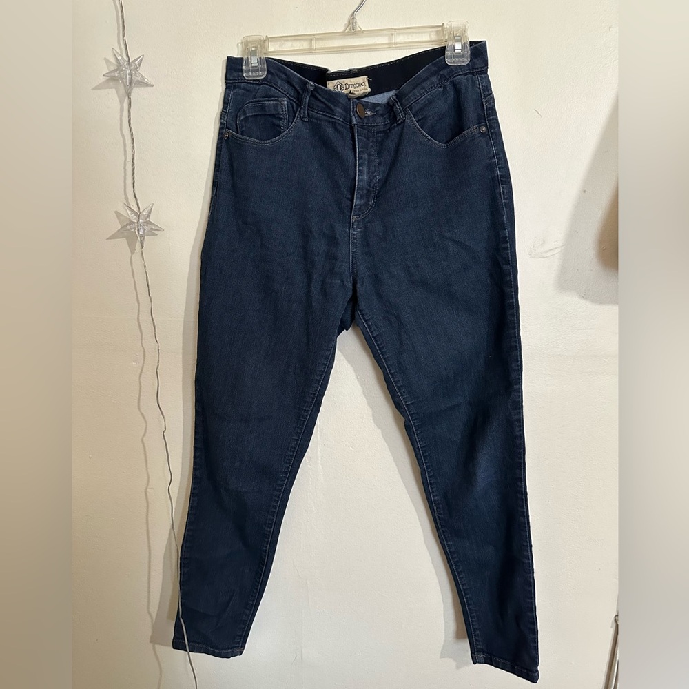 Democracy Ab Technology Dark Wash Stretch Blue Jeans